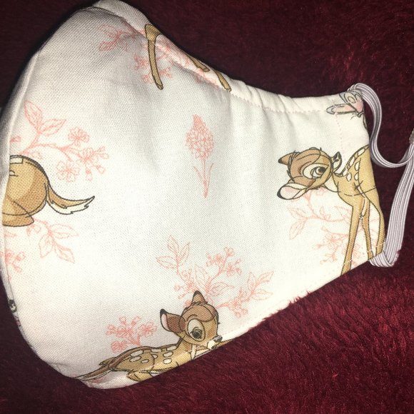 Reusable / Washable Sculpted Mask / Disney Bambi 3 - Picture 3 of 7